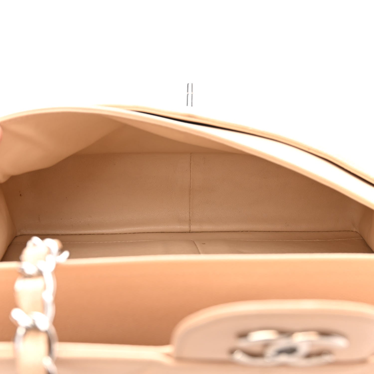 Chanel Caviar Quilted Jumbo Double Flap Beige Clair 5 of 11