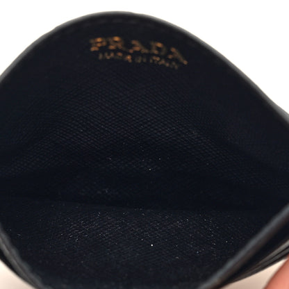 Prada Saffiano Metal Logo Card Case Black 5 of 6