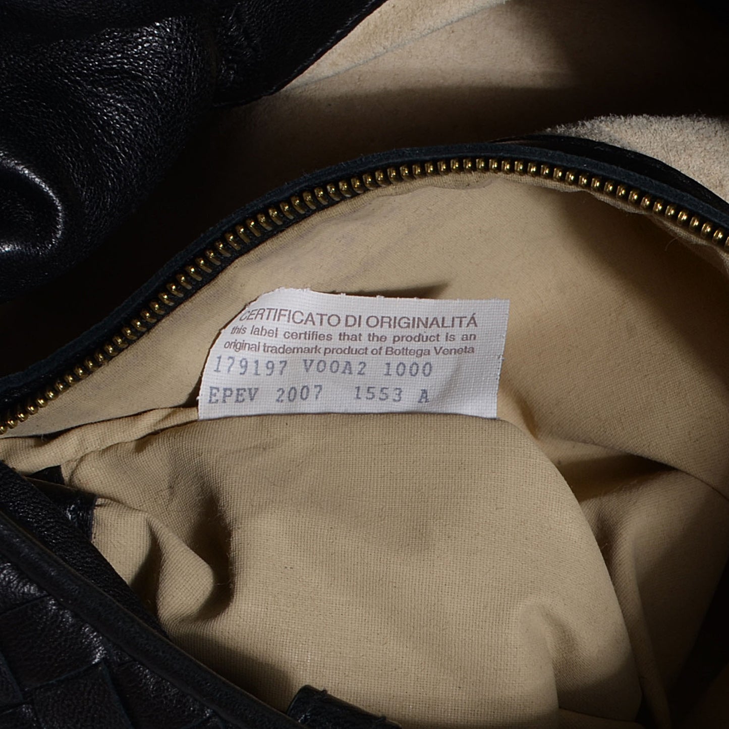 Nappa Intrecciato New Ball Hobo Nero Black
