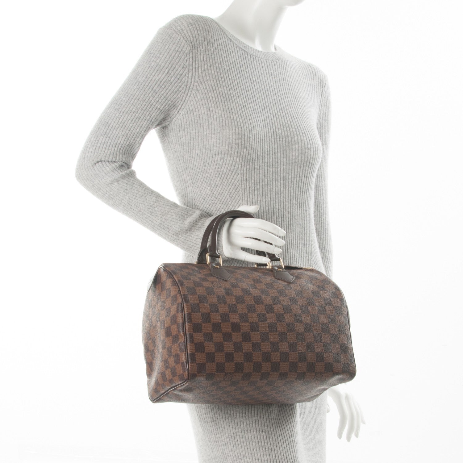 Louis Vuitton Damier Ebene Speedy 30 2 of 7