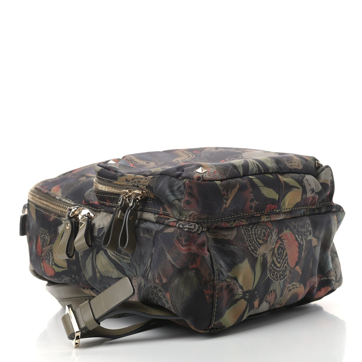 Valentino Garavani Nylon Camubutterfly Medium Rockstud Backpack Multicolor 3 of 8