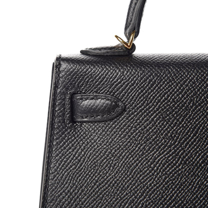 Hermes Epsom Mini Kelly Sellier 20 Black 13 of 33