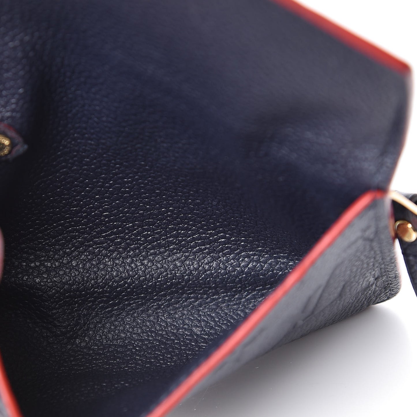 Empreinte Key Pouch Marine Rouge