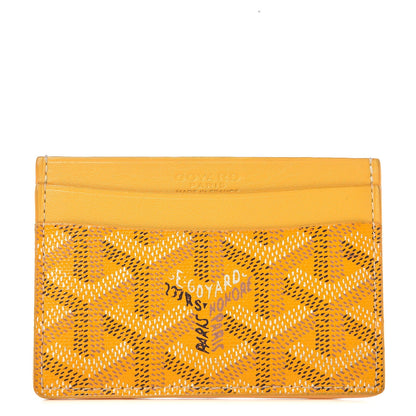 Goyard Goyardine Saint Sulpice Card Holder Yellow 1 of 6