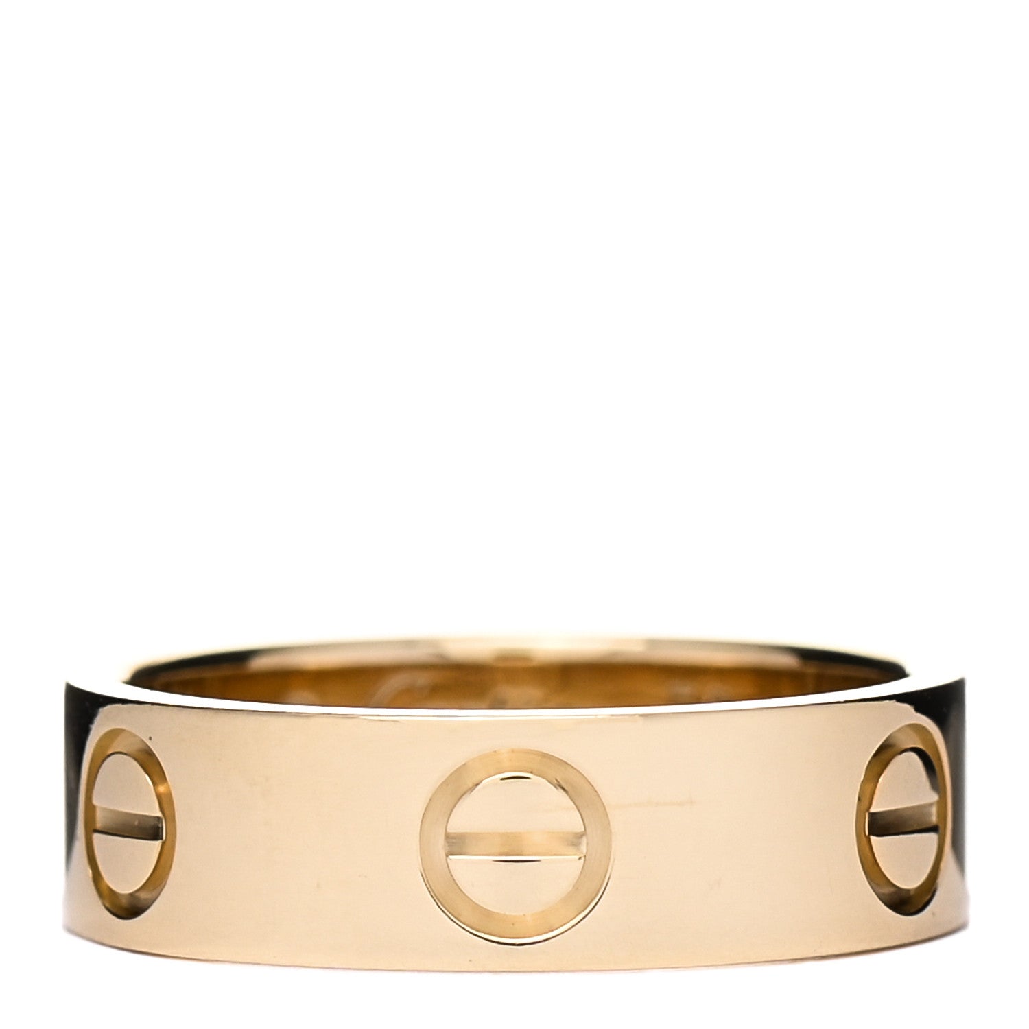 Cartier 18K Yellow Gold 5.5mm LOVE Ring 52 6 1 of 5