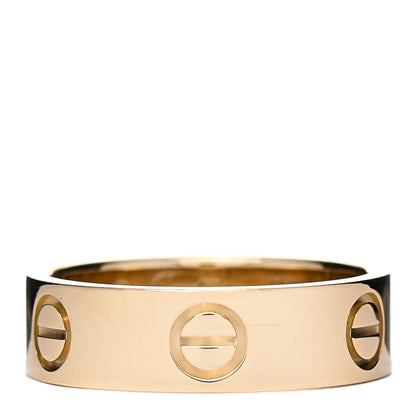 Cartier 18K Yellow Gold 5.5mm LOVE Ring 52 6 1 of 5