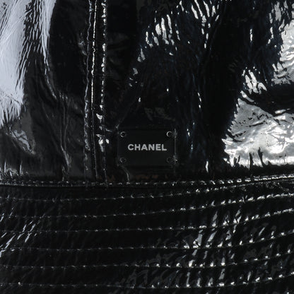 Chanel Vinyl Bucket Hat Black 59 4 of 6