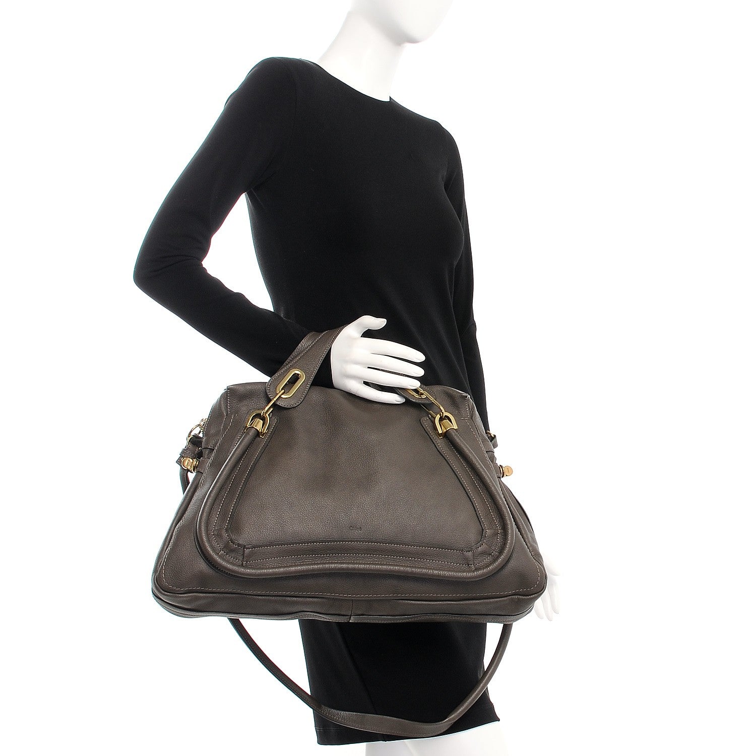 Chloe Calfskin Large Paraty Rock 3 of 8