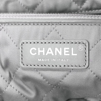 Chanel Metallic Calfskin Quilted Chanel 22 Silver 6 of 12