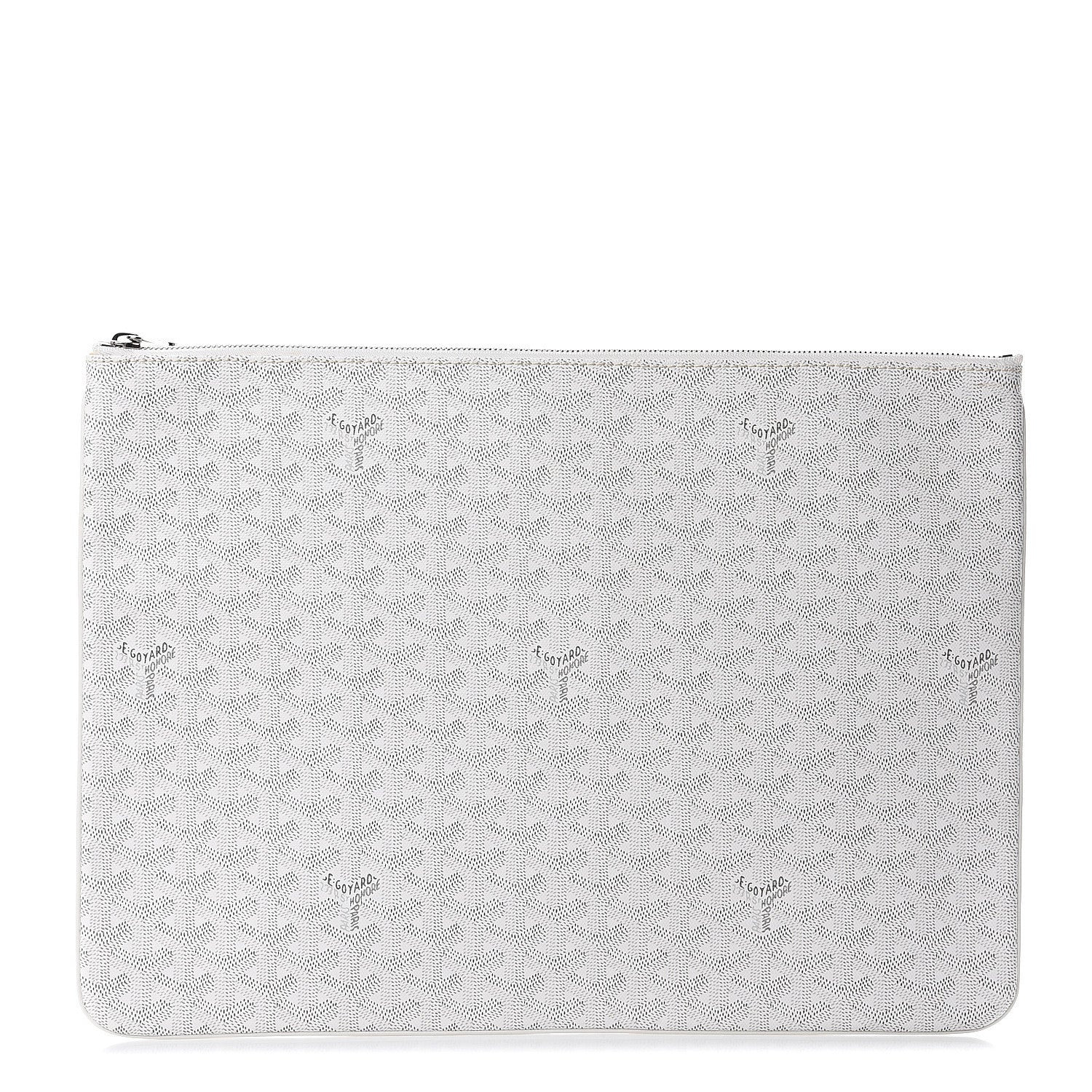 Goyard Goyardine Senat Pochette GM White 1 of 6