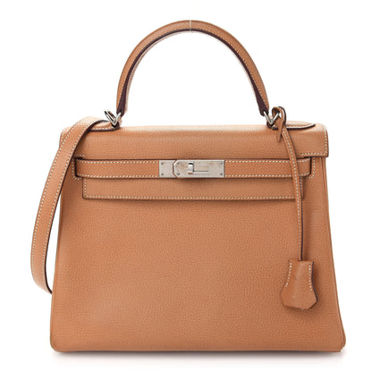 Hermes Kelly Retourne 28 Naturelle 1 of 11