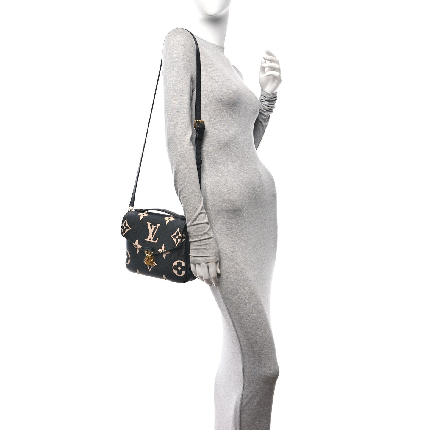 Empreinte Monogram Giant Pochette Metis Black Beige