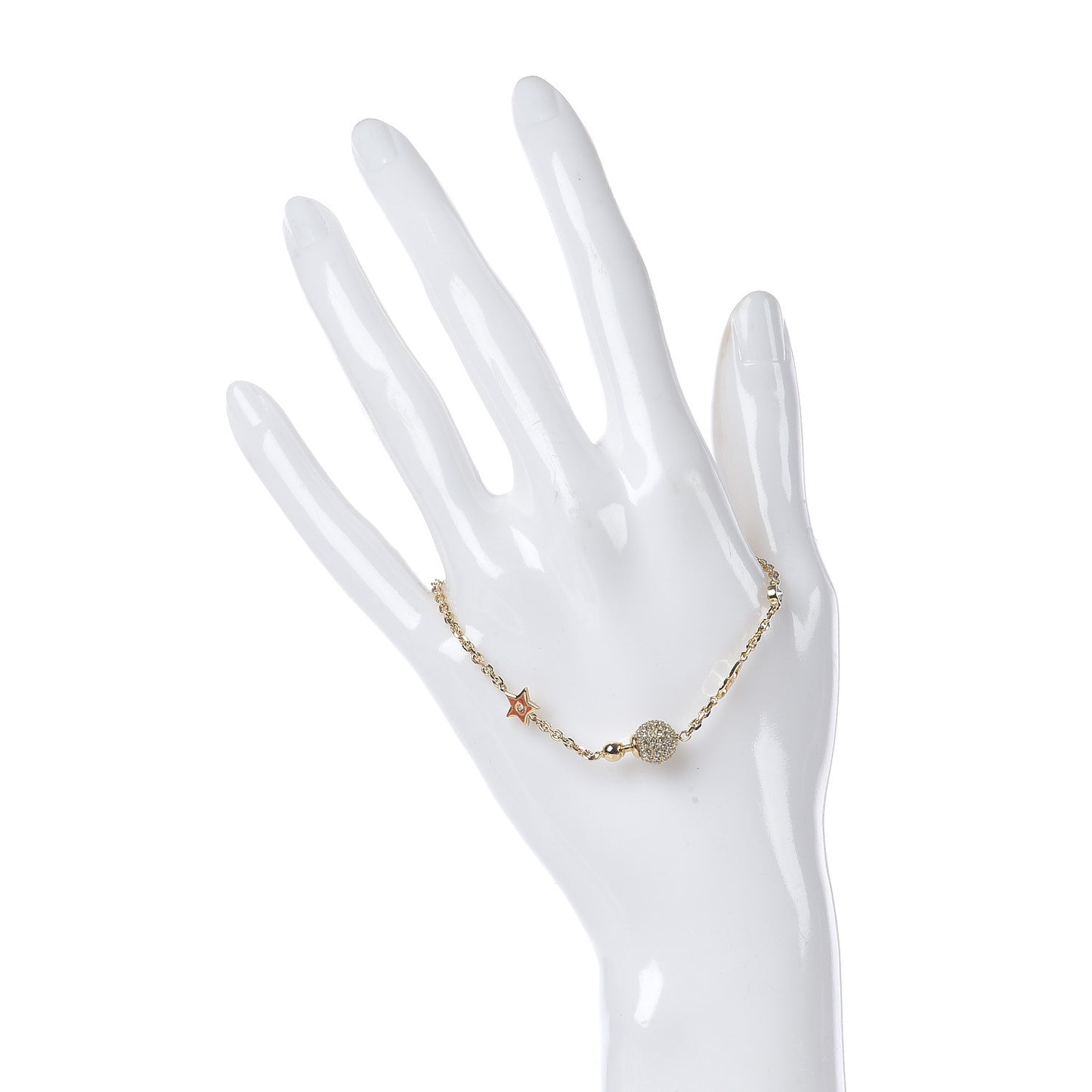 Metal Crystal La Petite Tribale Bracelet Gold