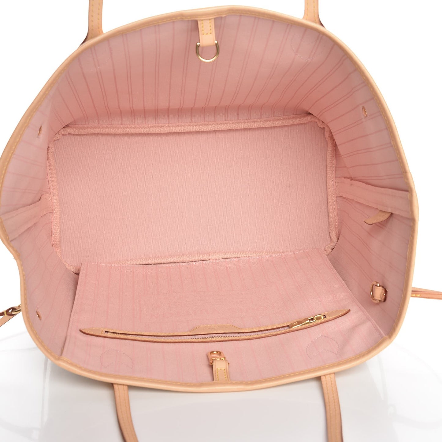 Damier Azur Neo Neverfull MM Rose Ballerine