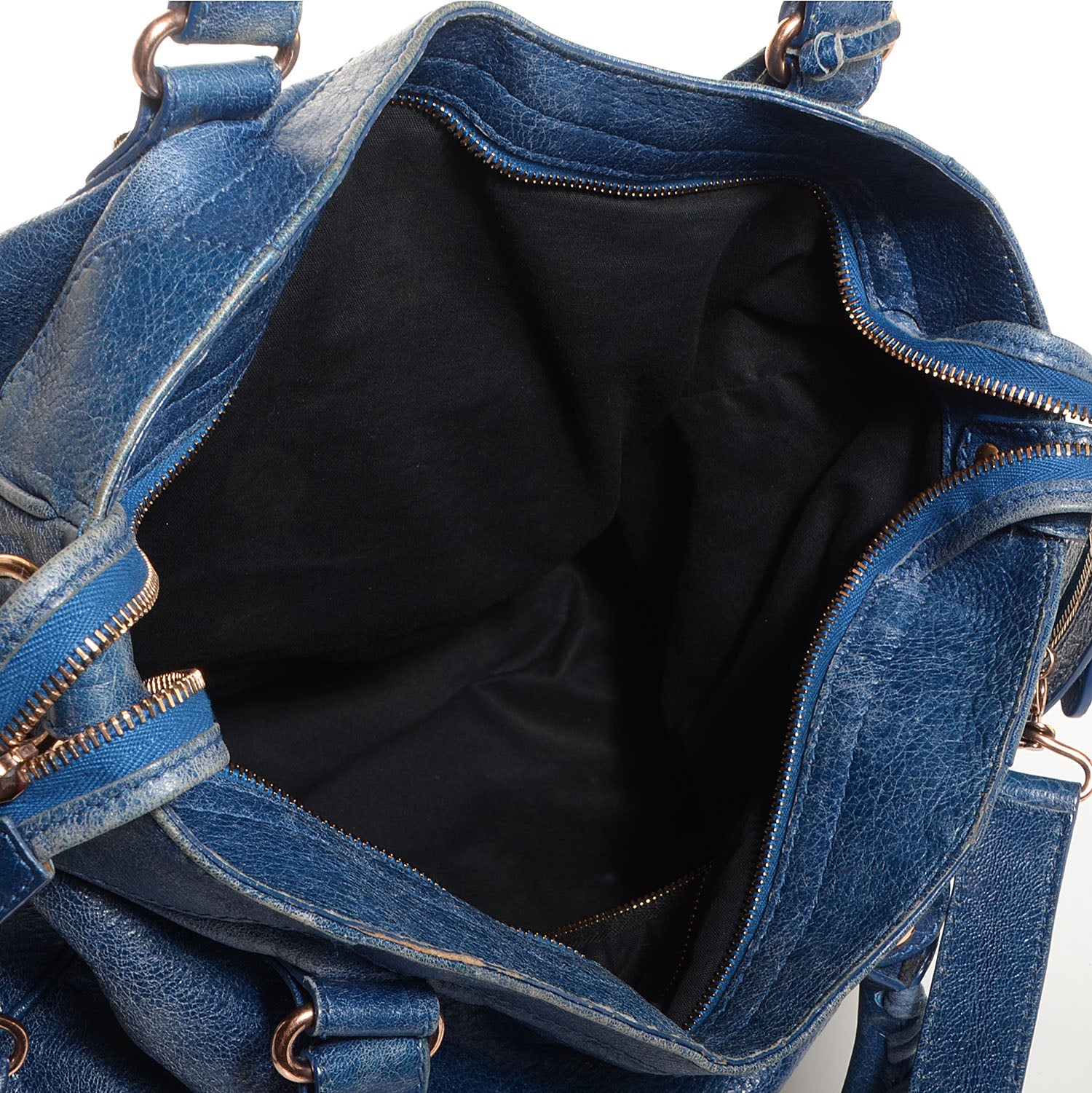 Balenciaga Agneau Giant 12 Rose Gold Hardware Velo Bleu Cobalt Bleu Electric 5 of 13