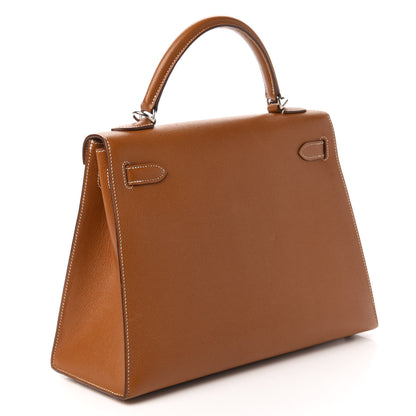 Hermes Epsom Kelly Sellier 32 Gold 4 of 32