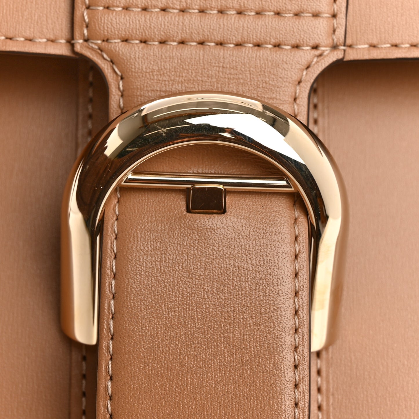 Box Calfskin MM Brillant Satchel Vison