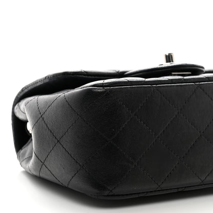 Chanel Lambskin Quilted Mini Square Flap Black 9 of 13