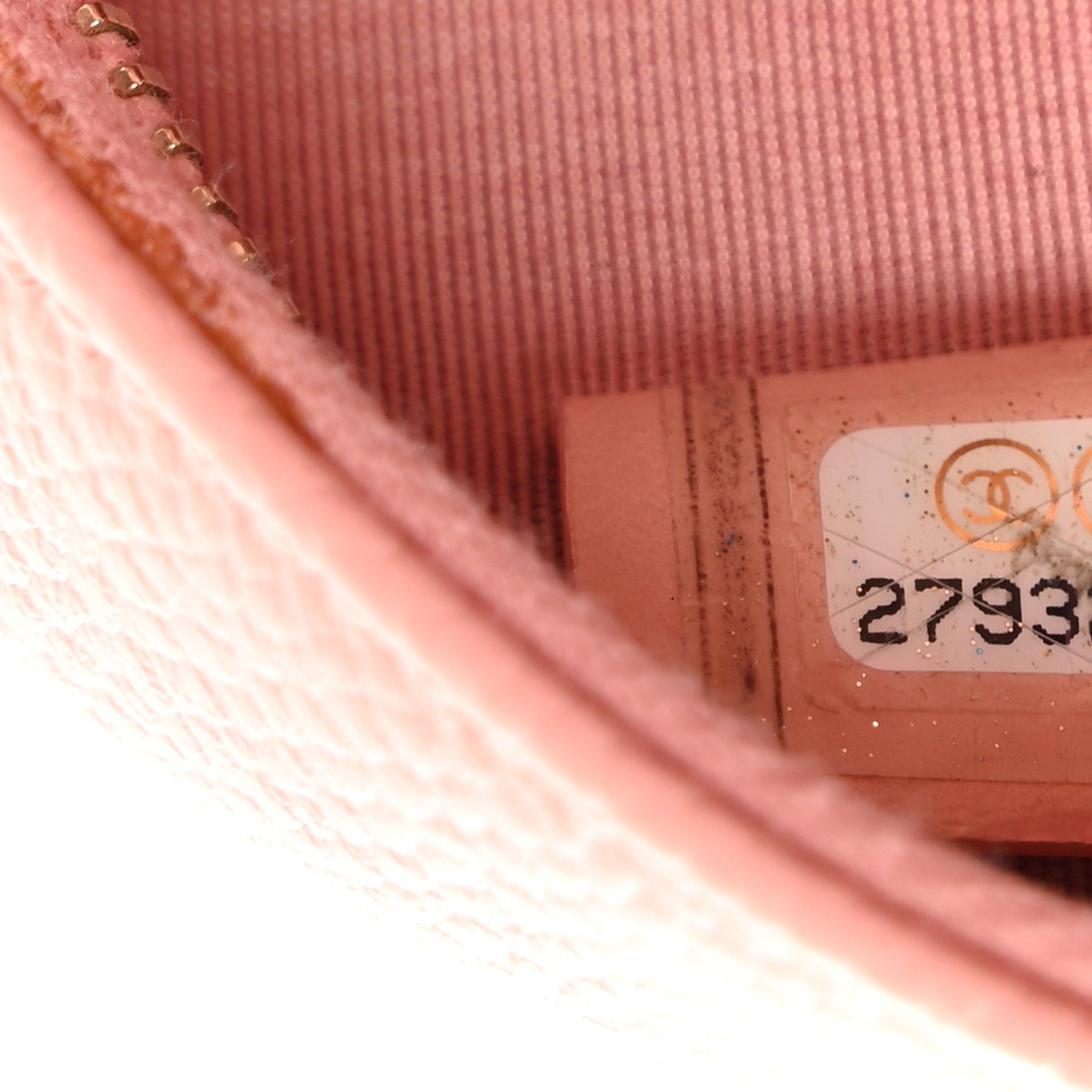 Chanel Caviar Quilted Round Filigree Crossbody Pink 7 of 11