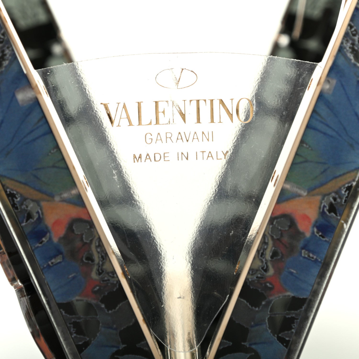 Valentino Garavani Plexiglass Camubutterfly Minaudiere Bag Multicolor 5 of 7