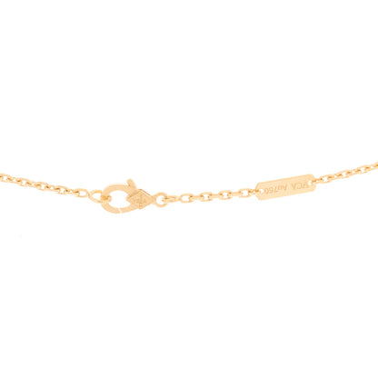 Van Cleef & Arpels 18K Yellow Gold Guilloche Magic Alhambra Long Necklace 3 of 3