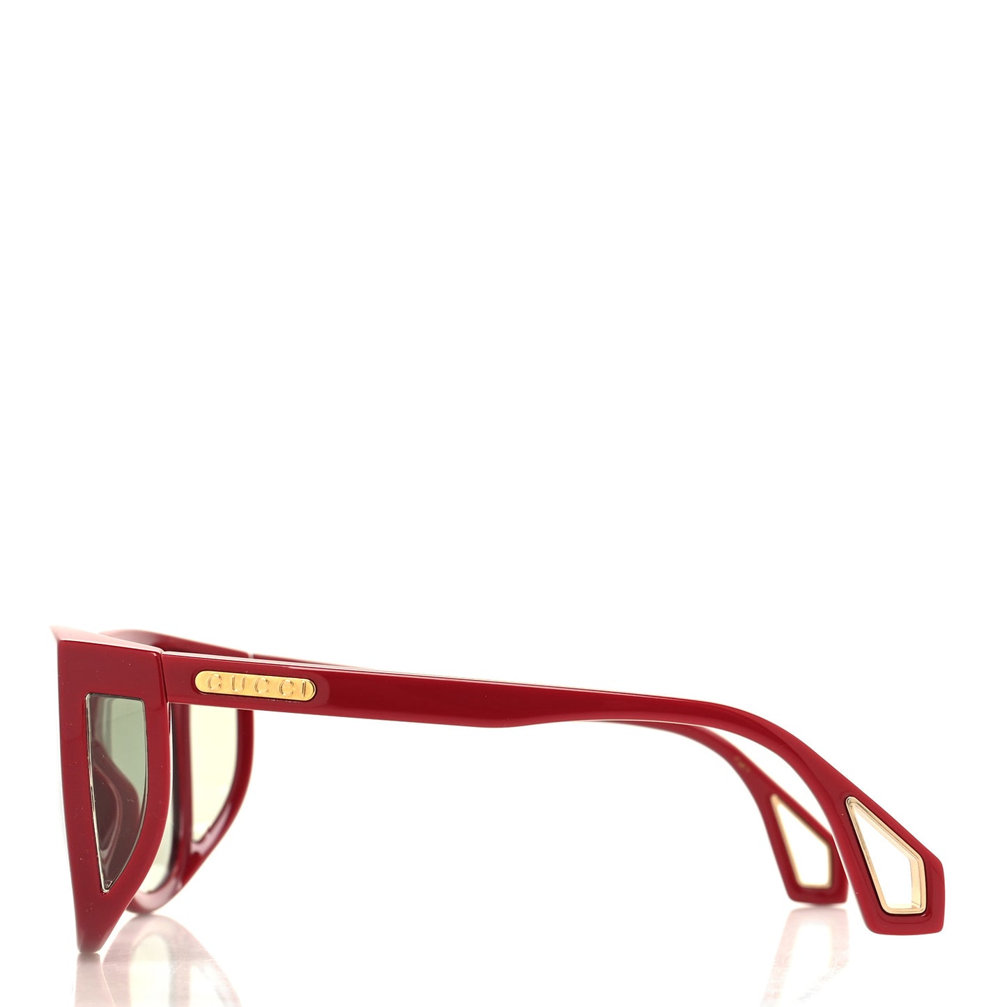 Square Frame GG0468S Sunglasses Red