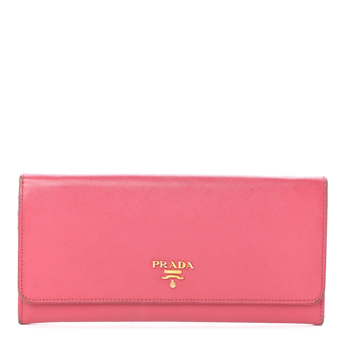 Saffiano Metal Oro Chain Wallet Peonia