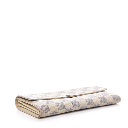 Louis Vuitton Damier Azur Sarah Wallet 3 of 9