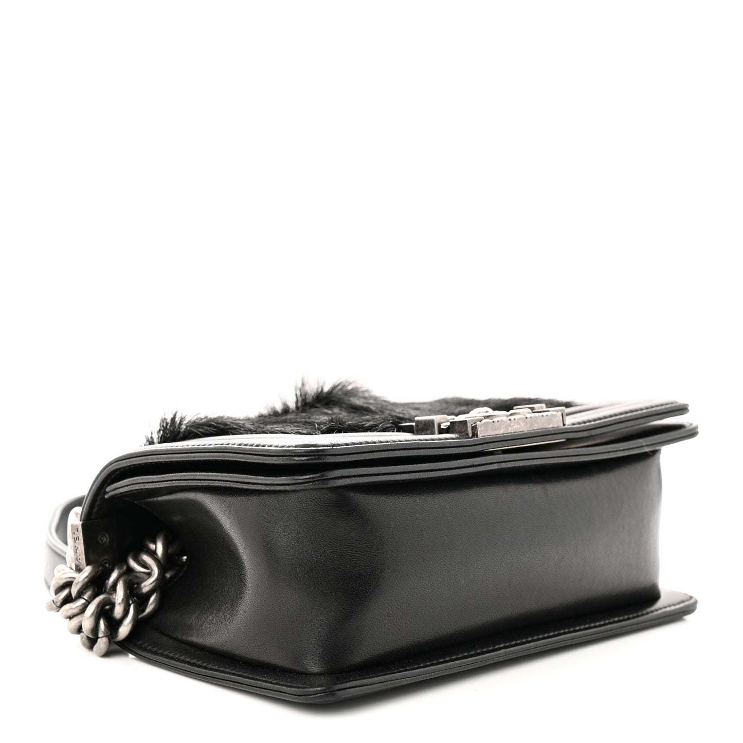 Goat Hair Small Boy Flap Black