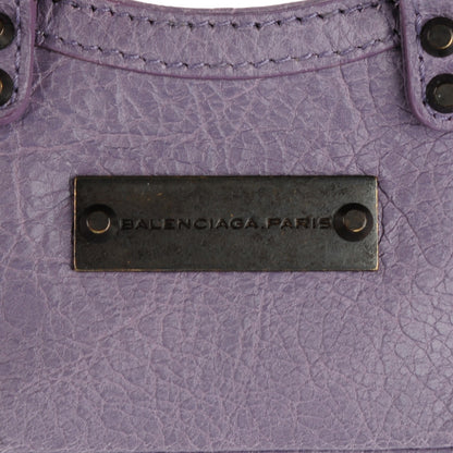 Balenciaga Agneau Classic Hardware Mini First Bag Charm Glycine 6 of 6