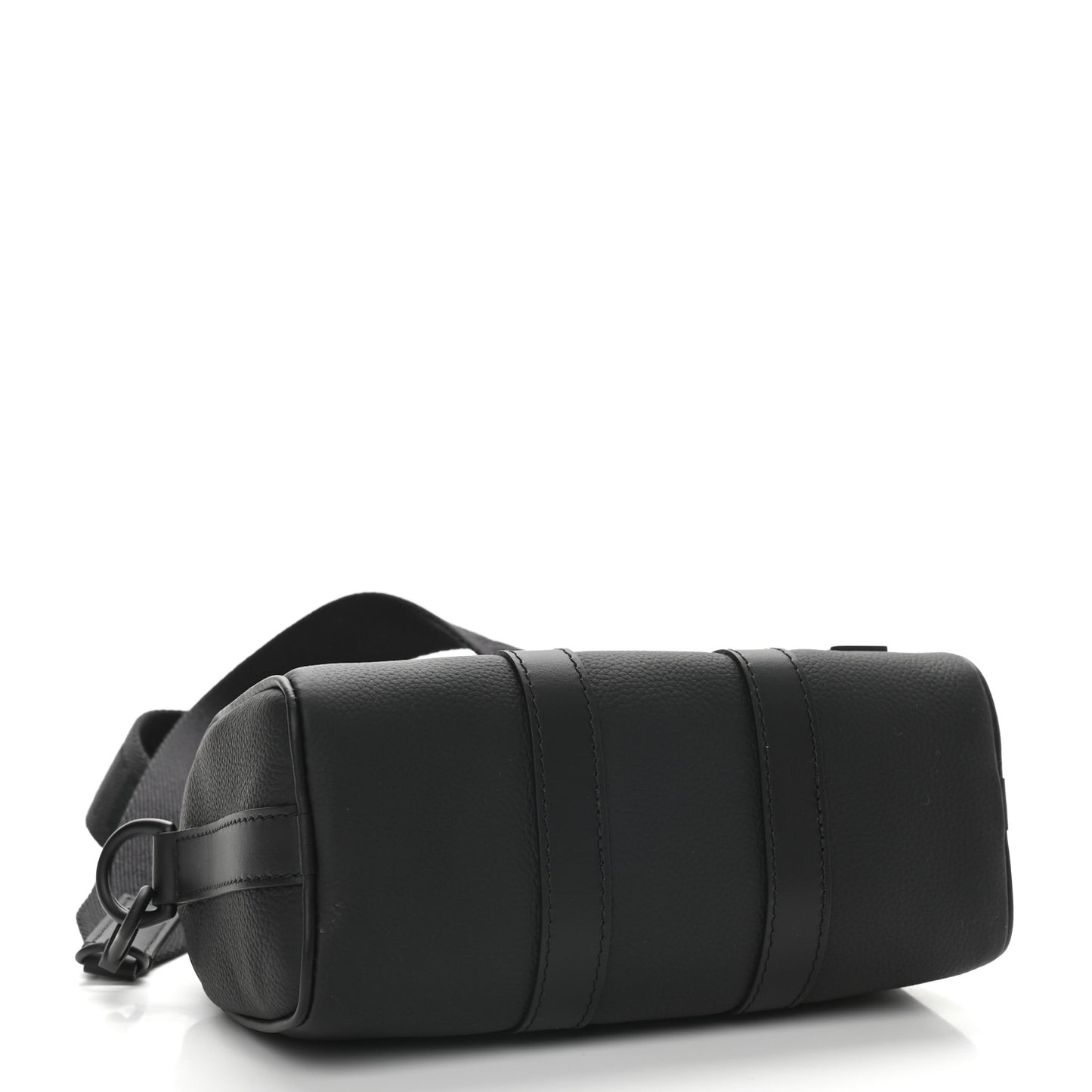 Grained Calfskin Aerogram Keepall XS Black