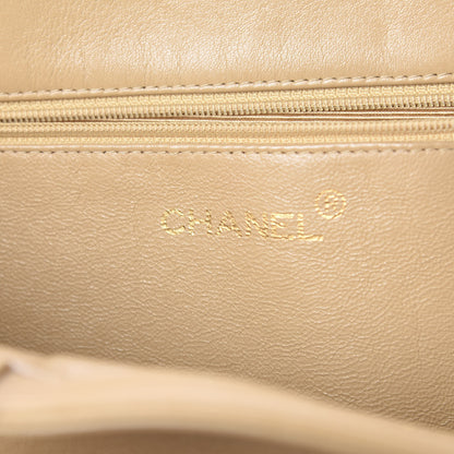Chanel Lambskin Jumbo CC Shoulder Bag Beige 5 of 14
