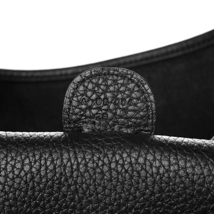 Hermes Taurillon Clemence Evelyne III GM Black 7 of 9