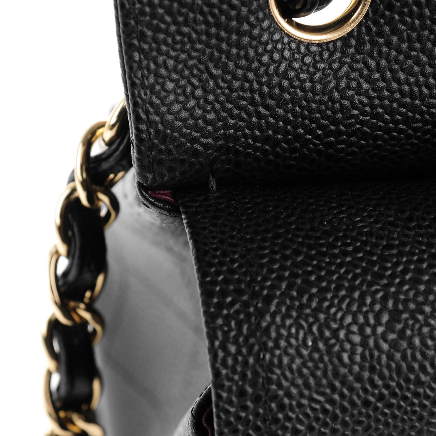 Chanel Caviar Quilted Jumbo Double Flap Black 10 of 10