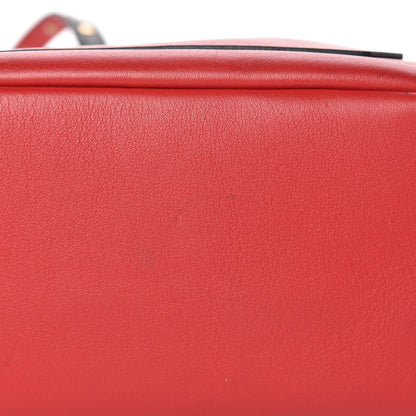 MCM Calfskin Mini Duchess Polke Studs Backpack Red 15 of 18
