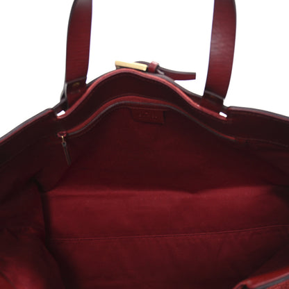 Gucci Monogram Large Tote Red 5 of 15