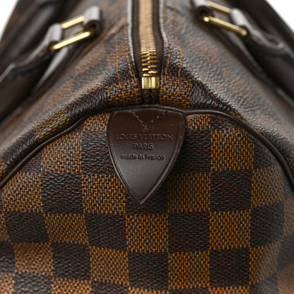 Louis Vuitton Damier Ebene Speedy 30 5 of 6