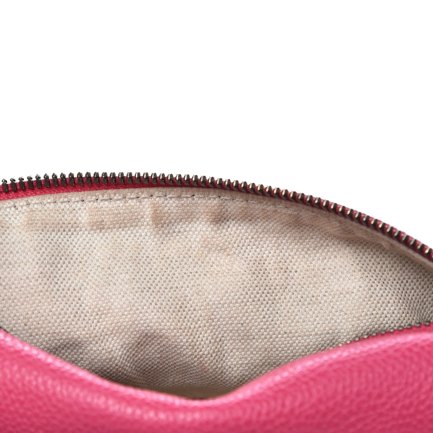 Grained Calfskin Small Logo Belt Bag Box Pink Green