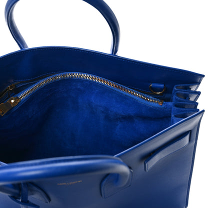 Saint Laurent Calfskin Small Sac De Jour Royal Blue 13 of 13