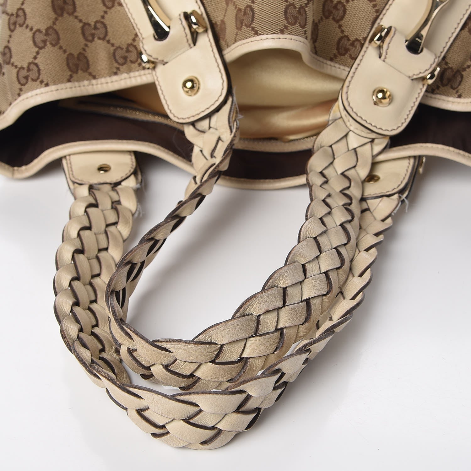 Gucci Monogram Small Pelham Shoulder Bag Off White 11 of 12