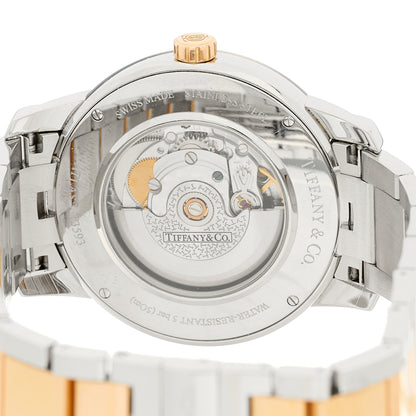 Tiffany Stainless Steel 18K Yellow Gold 42mm Atlas Automatic Watch 4 of 4
