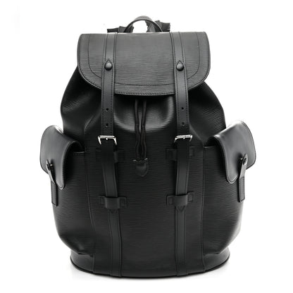 Louis Vuitton Epi Christopher Backpack PM Black 1 of 9