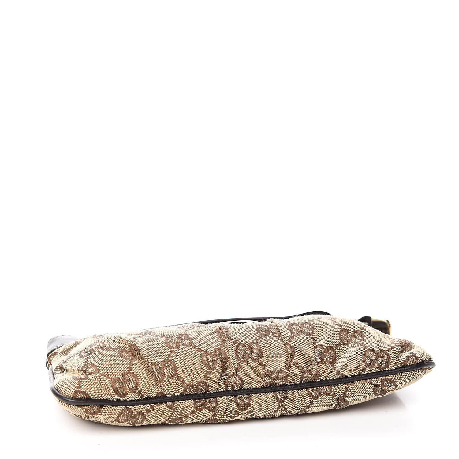 Gucci Monogram D Ring Wristlet Dark Brown 4 of 7