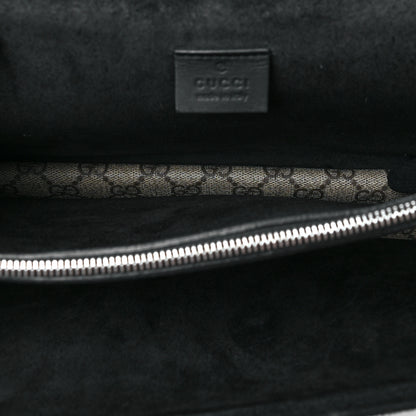 Gucci GG Supreme Monogram Medium Dionysus Shoulder Bag Black 5 of 10