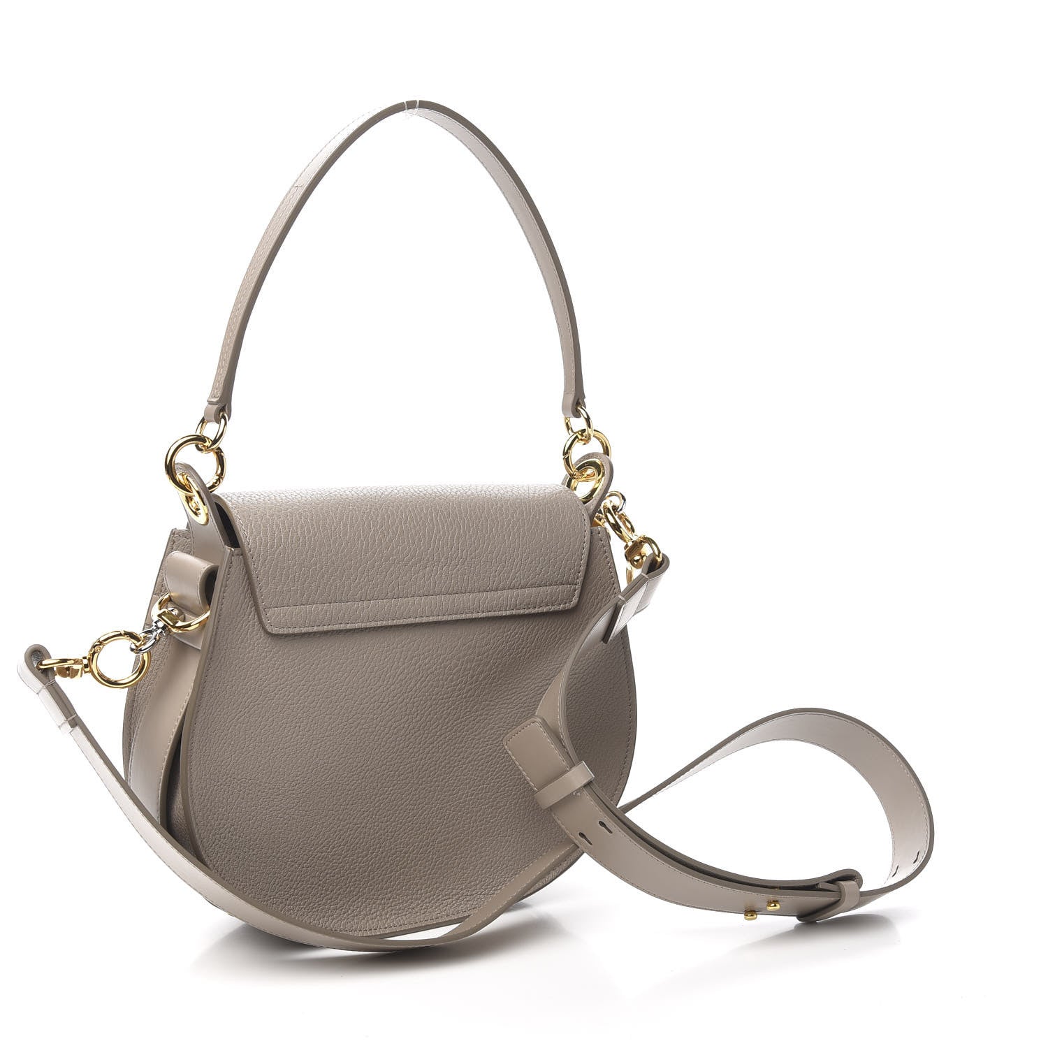 Chloe Calfskin Large Tess Bag Motty Grey 2 of 9