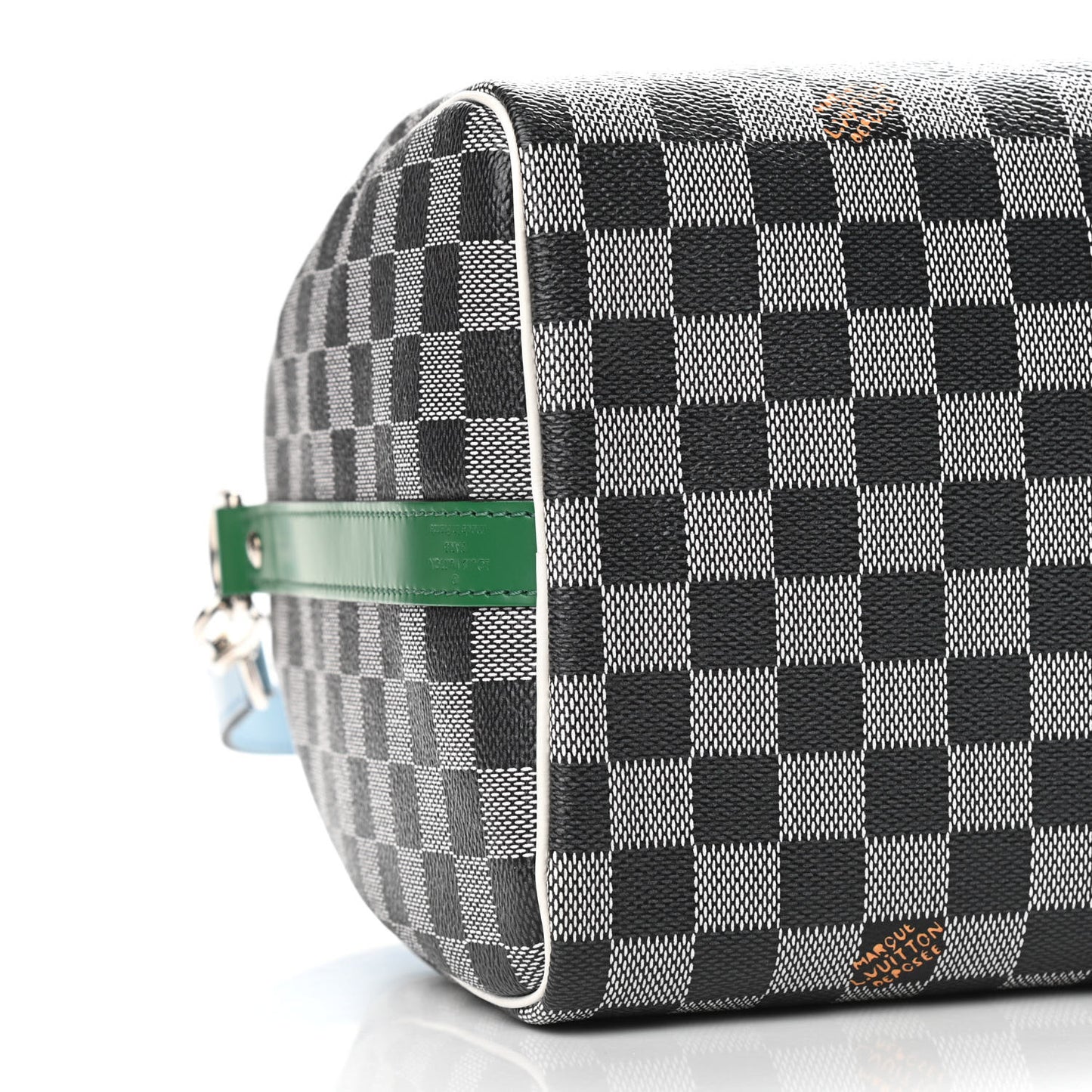 Damier Speedy Bandouliere 30 Black White