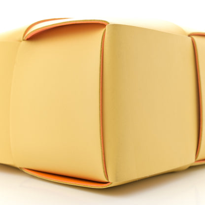 Bottega Veneta Nappa Maxi Intrecciato Medium Arco Tote Butter Tangerine Gold 9 of 14