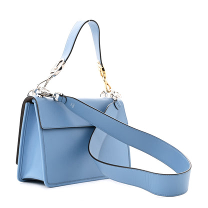 Fendi Vitello Century Opaco F is Fendi Kan I Shoulder Bag Ceruleo 3 of 10