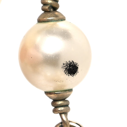 Chanel Pearl CC Long Necklace Gold 5 of 5