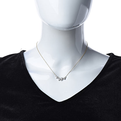 David Yurman 18K Yellow White Gold Diamond Precious Chatelaine Necklace 2 of 5